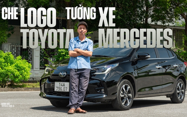 Bán Vios số sàn, mua Vios số tự động, chủ xe tự tin: ‘Che logo Toyota, tưởng nội thất Mercedes’