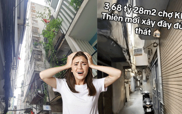 Độc lạ con ngõ vòng vèo nhất Hà Nội: Nhà 4-5 tỷ nhưng phải rẽ "n" lần mới tới, chống chỉ định cho người tiền đình!