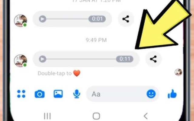 Cách tải file ghi âm trên Messenger mới nhất