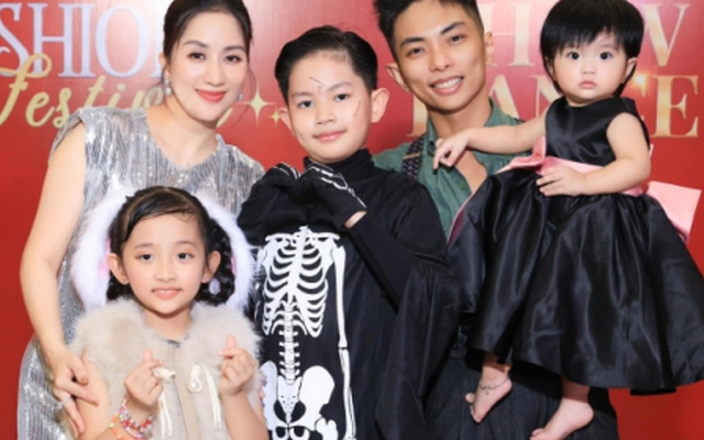 Quý tử nhà Khánh Thi - Phan Hiển vừa giành 6 HCV giải dancesport quốc gia, visual cực phẩm đón Halloween