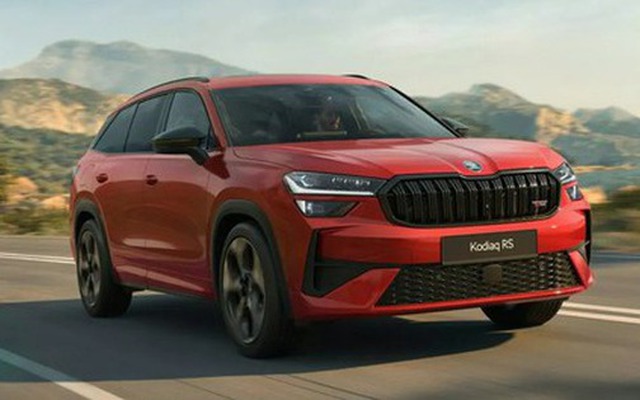 Skoda Kodiaq RS 2024 ra mắt: Nhiều chi tiết thể thao, động cơ 262 mã lực, cạnh tranh Santa Fe bản mạnh nhất