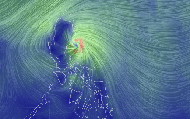 Bão Toraji tăng cấp chóng vánh, đổ bộ Philippines, 2.500 ngôi làng phải sơ tán