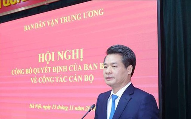 Ban Bí thư bổ nhiệm Phó trưởng Ban Dân vận Trung ương, chỉ định nhân sự ở 2 tỉnh