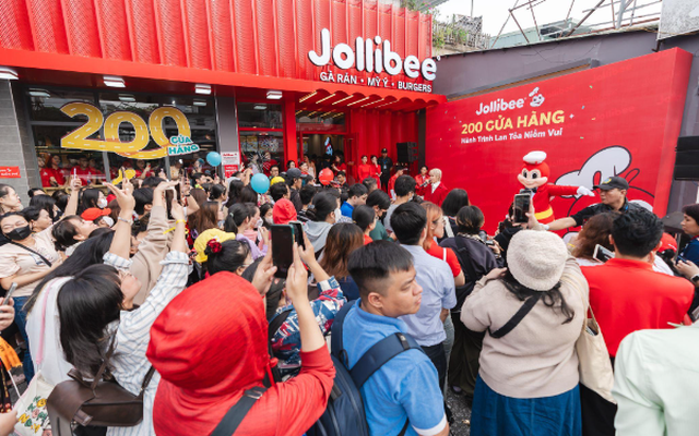 Jollibee chính thức khai trương cửa hàng thứ 200, đánh dấu hành trình 2 thập kỷ phát triển