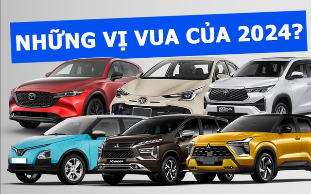 Cuộc đua 'vua doanh số' năm 2024: VinFast VF 5 "rộng cửa" thành xe bán chạy nhất, CX-5 và Xforce bám đuổi gắt gao danh hiệu 'vua SUV' đốt trong