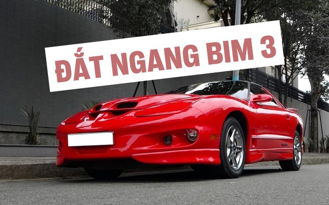 'Xe cổ' Pontiac FireBird 30 năm tuổi bán lại đắt ngang BMW 3-Series tiêu chuẩn, chủ xe tâm sự: 'Mấy tháng trước còn ra giá 1,6 tỷ'