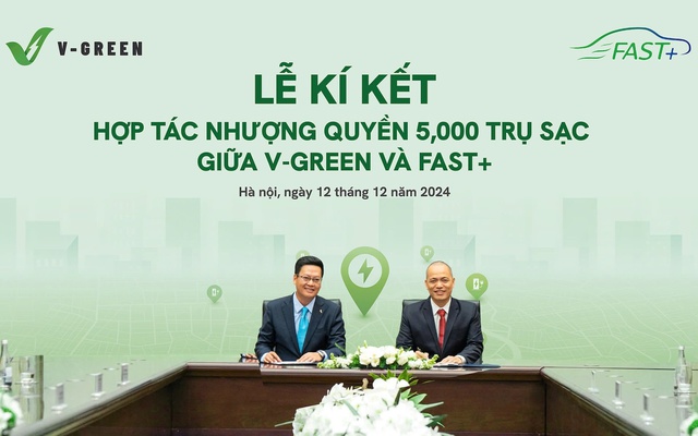 VinFast có thêm 5.000 trụ sạc