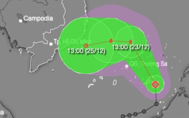 Ngày mai, Biển Đông khả năng đón bão số 10