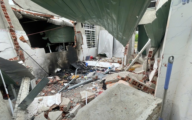 Nhiều trẻ em bị thương nặng sau tiếng nổ khủng khiếp trong một ngôi nhà