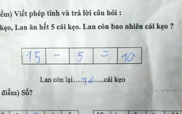 Bài toán tiểu học đang khiến cả cõi mạng dậy sóng: "14 trừ đi bao nhiêu để lớn hơn 14?"