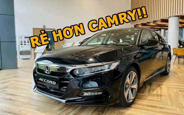 Honda Accord giảm giá 250 triệu tới tận Tết Nguyên đán, quyết thoát khỏi nhóm xe bán chậm