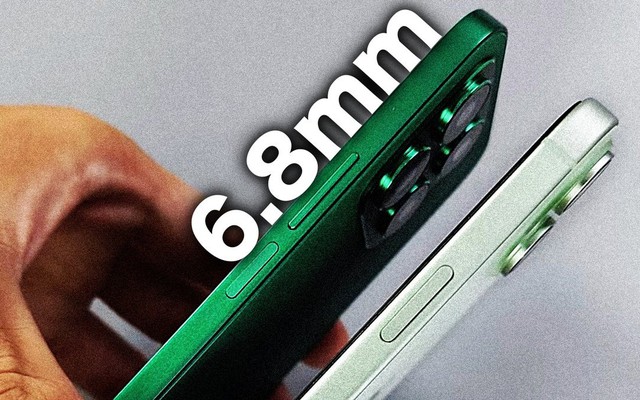 Điện thoại Android có độ mỏng khó tin 6.8mm: Giá 6 triệu, đủ tính năng - Thế này cần gì chờ iPhone Slim?