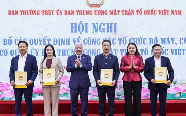 Cơ quan Ủy ban Trung ương MTTQ Việt Nam giảm 8 đầu mối