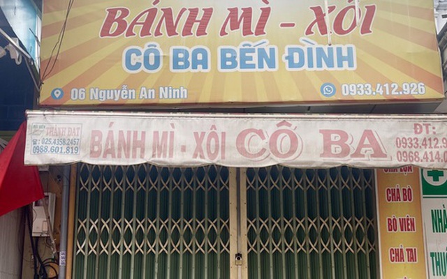 Vụ hàng trăm người ngộ độc: Bánh mì - xôi Cô Ba Bến Đình phải chịu trách nhiệm nhiều mặt