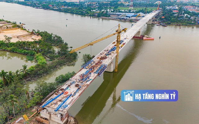 Ngắm dự án 1.300 tỷ sắp hoàn thành, nối Hải Phòng với tỉnh sẽ lên thành phố trực thuộc trung ương