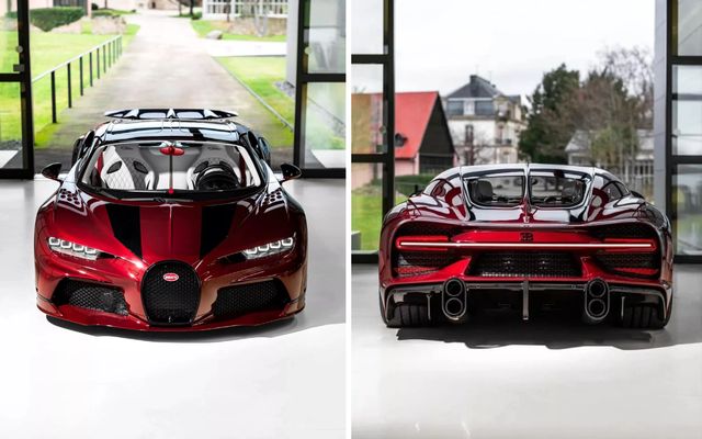 Đại gia tuổi Thìn sẽ thích chiếc Bugatti Chiron này: Vỏ carbon chuyển màu, thêm cửa sổ trời tốn hơn 1,5 tỷ đồng