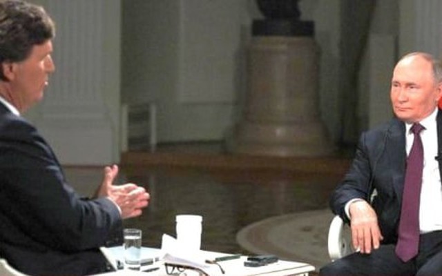Tổng thống Nga Putin nói gì trong cuộc phỏng vấn độc quyền với nhà báo Mỹ?