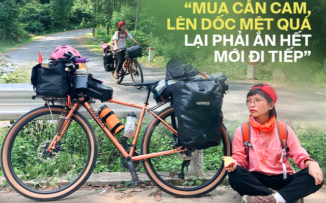 9X đạp xe xuyên Việt: ‘Ngủ nghĩa trang, ăn kham khổ, đi không tính toán rồi tới đâu thì tới’