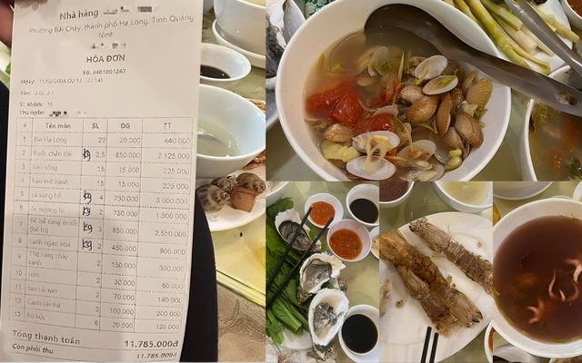 Vụ du khách ăn hải sản gần 12 triệu ở Quảng Ninh: Chính quyền đã có báo cáo xác minh