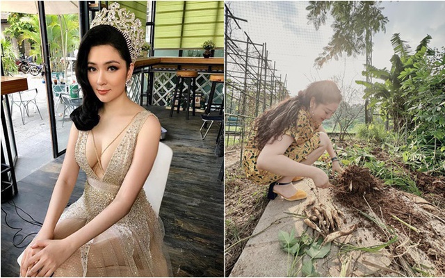 Nhan sắc trẻ đẹp tuổi U40 của "Hoa hậu bí ẩn nhất Việt Nam", sống kín tiếng trong biệt thự ở Hà Nội