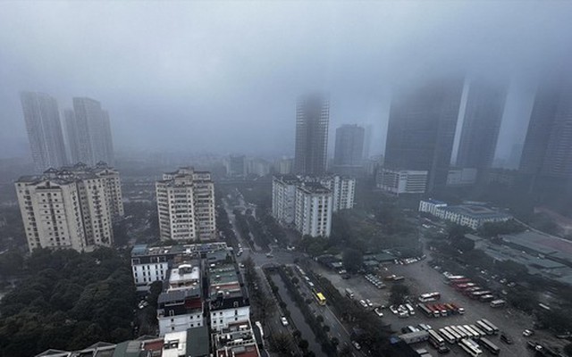 Không khí ở Hà Nội ô nhiễm vì giao thông, xây dựng