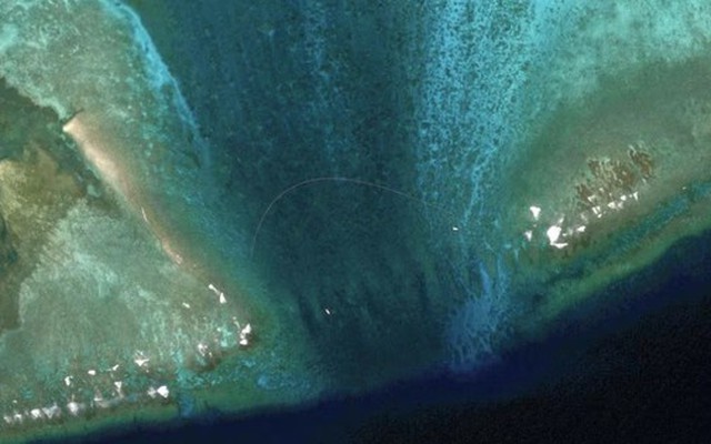Ảnh vệ tinh làm lộ vật thể mới ở nơi Philippines - Trung Quốc tranh chấp