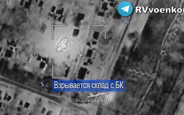 Video căn cứ bị phá hủy vì UAV Baba Yaga làm lộ vị trí
