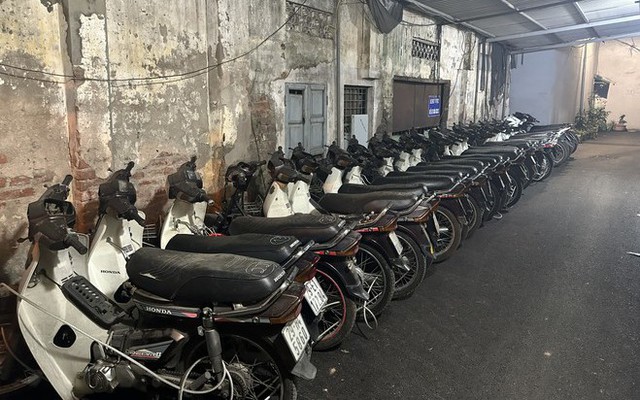 Bắt 4 đối tượng trong đường dây chuyên trộm xe Honda Dream ở Hà Nội