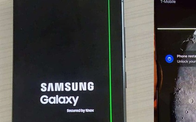 Galaxy S24 Ultra xuất hiện lỗi màn hình sọc xanh
