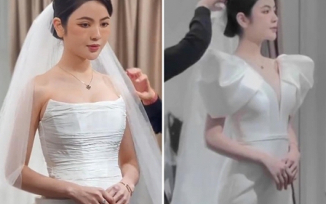 Loạt váy cưới "thị phi" của Chu Thanh Huyền: Hết bị so sánh với Nhật Lê và Doãn Hải My lại vướng vào nhận xét cồng kềnh