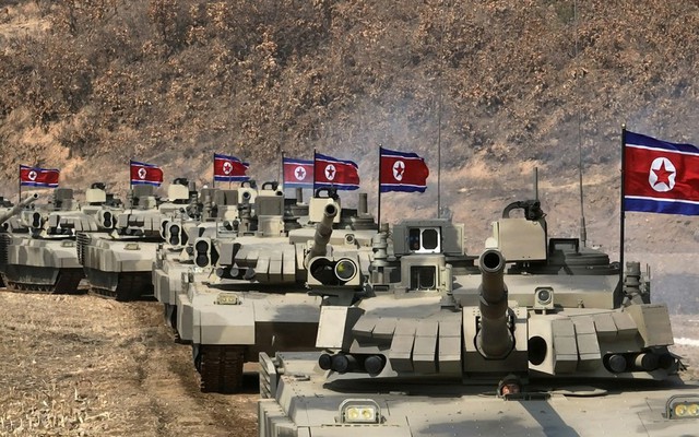 Xe tăng M-2020 mới nhất lần đầu được Triều Tiên trình diễn chi tiết