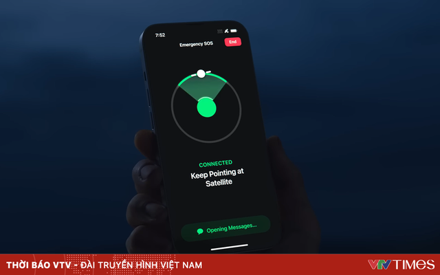 Gia đình thoát nạn nhờ tính năng liên lạc qua vệ tinh trên iPhone