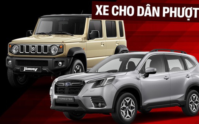 Chọn Suzuki Jimny hay thêm 50 triệu lấy Subaru Forester cho người thích phượt, off-road, bảng so sánh này cho thấy những thứ phải đánh đổi