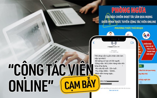 Hà Nội: Thêm nạn nhân dính "chiêu lừa" làm cộng tác viên online