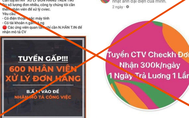 Thực hư chiêu trò tuyển CTV online "việc nhẹ lương cao": Cảnh giác trước nguy cơ mất trắng hàng chục triệu đồng