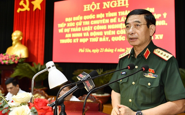 Đại tướng Phan Văn Giang: Hoàn thiện hệ thống pháp luật về công nghiệp quốc phòng góp phần giữ nước từ khi nước chưa nguy
