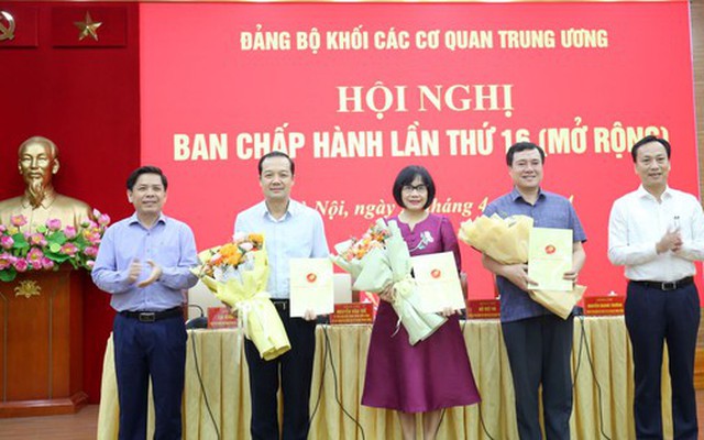 Ban Bí thư chỉ định 4 Thứ trưởng giữ trọng trách mới