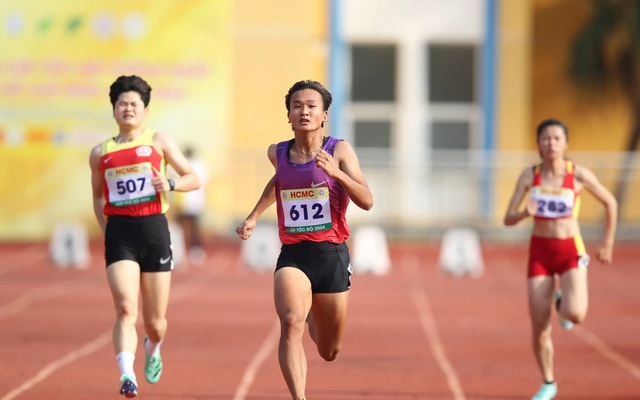 Trần Thị Nhi Yến giành HCB 100m giải điền kinh trẻ châu Á 2024
