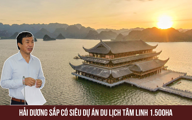 Chuyển động mới nhất tại siêu dự án du lịch tâm linh hồ Thanh Long (Hải Dương) 1.500ha mà tỷ phú “ăn chay” Xuân Trường muốn đầu tư