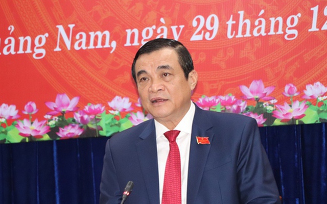 Ông Phan Việt Cường thôi làm Chủ tịch HĐND tỉnh Quảng Nam