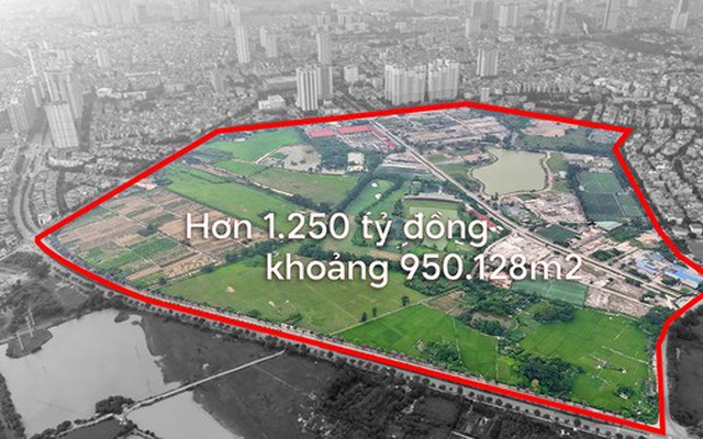 Cận cảnh nơi được Hà Nội đầu tư hơn 1.250 tỷ đồng xây dựng công viên văn hóa, thể thao Hà Đông
