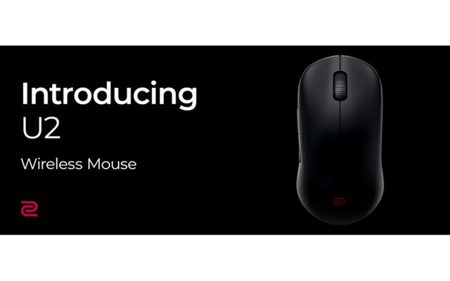 BenQ ZOWIE U2 - Chuột không dây đối xứng đầu tiên dựa trên khoa học thể thao ra mắt