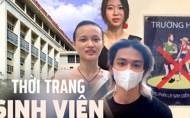 Clip: Tấm biển "Trường học không phải sàn diễn thời trang" nổ ra tranh cãi, sinh viên Sân khấu - Điện ảnh nói gì?