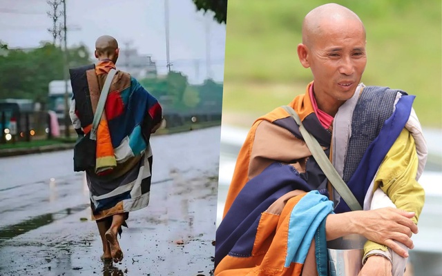 "Sư Thích Minh Tuệ" mong mọi người đừng ai cho nhiều vì chỉ nhận vừa đủ một bữa ăn