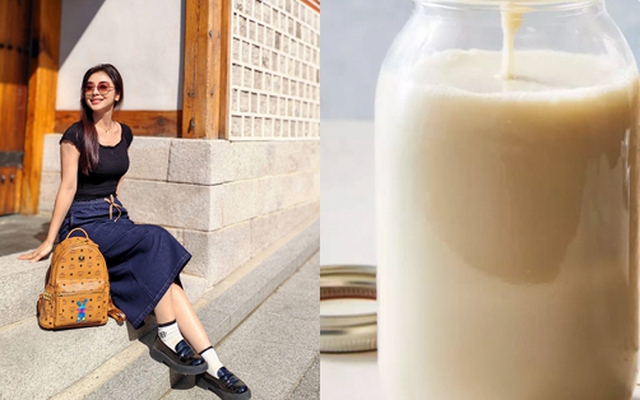 Jennifer Phạm trẻ như nữ sinh, da trắng mịn dù chăm hoạt động ngoài trời, uống đều 1 loại sữa chính là bí quyết