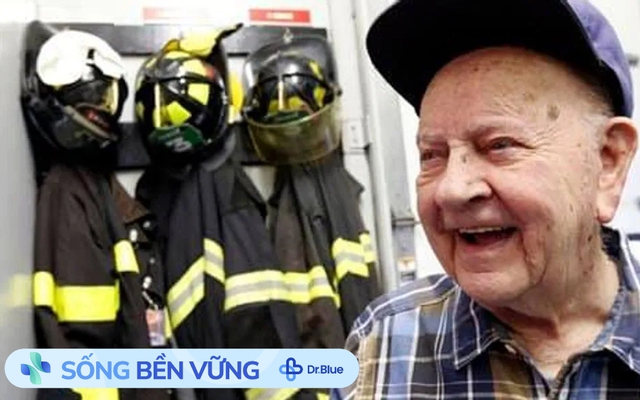Cụ ông 110 tuổi vẫn tự lái xe, làm lính cứu hỏa: Bí quyết sống thọ là 4 "tích cực", điều số 4 quyết định tất cả