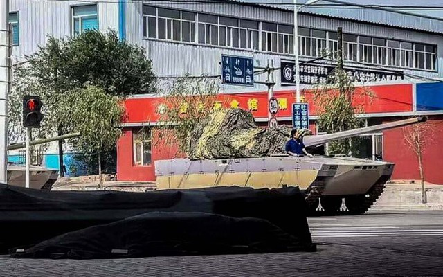 Lộ diện xe tăng công nghệ cao mới của quân đội Trung Quốc