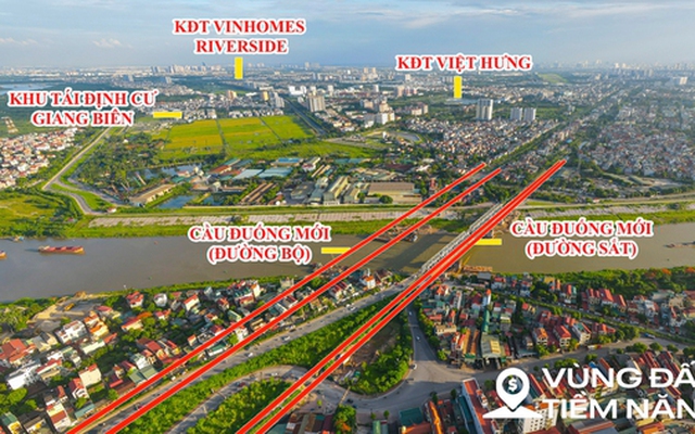 Khu vực sẽ có 2 cây cầu tổng trị giá gần 2.000 tỷ, thay thế cầu quay đầu tiên ở Việt Nam