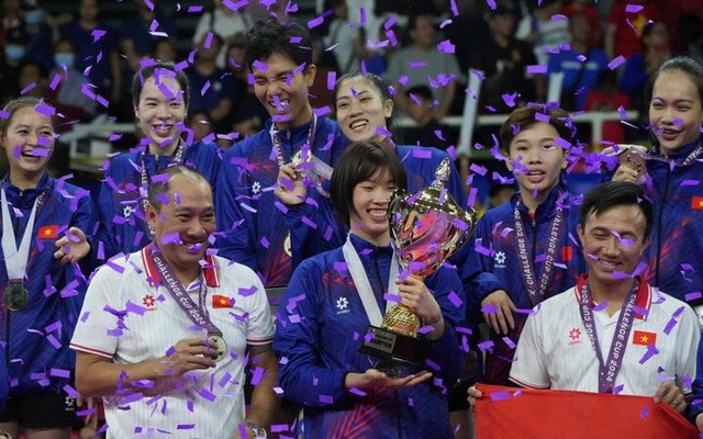 Vô địch AVC Challenge Cup, tuyển bóng chuyền nữ Việt Nam được thưởng bao nhiêu?