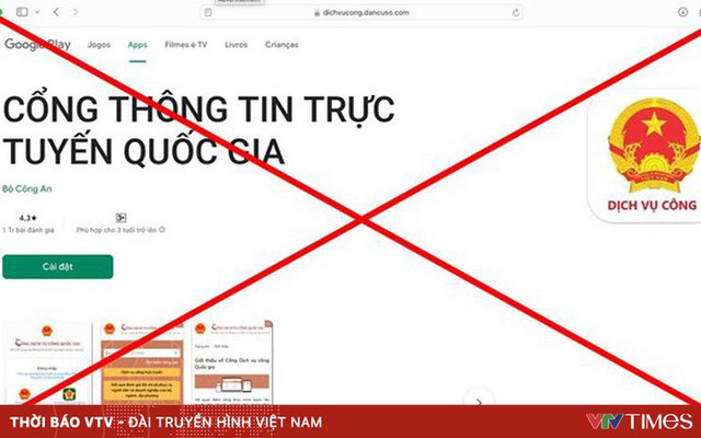 Công bố danh sách 20 trang web giả mạo cổng dịch vụ công quốc gia, ngân hàng